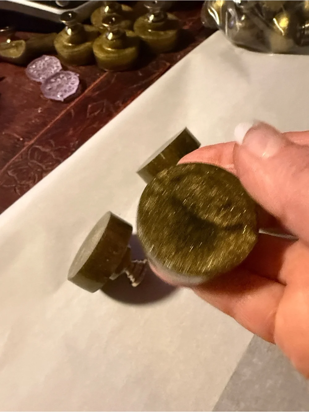 Bronze Resin Drawer Pulls (pk of 4)